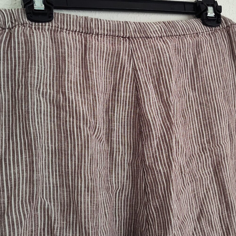 Jones New York, Signature Woman, Linen Trousers, Pull-On, Drawstring, 14W - Picture 5 of 6